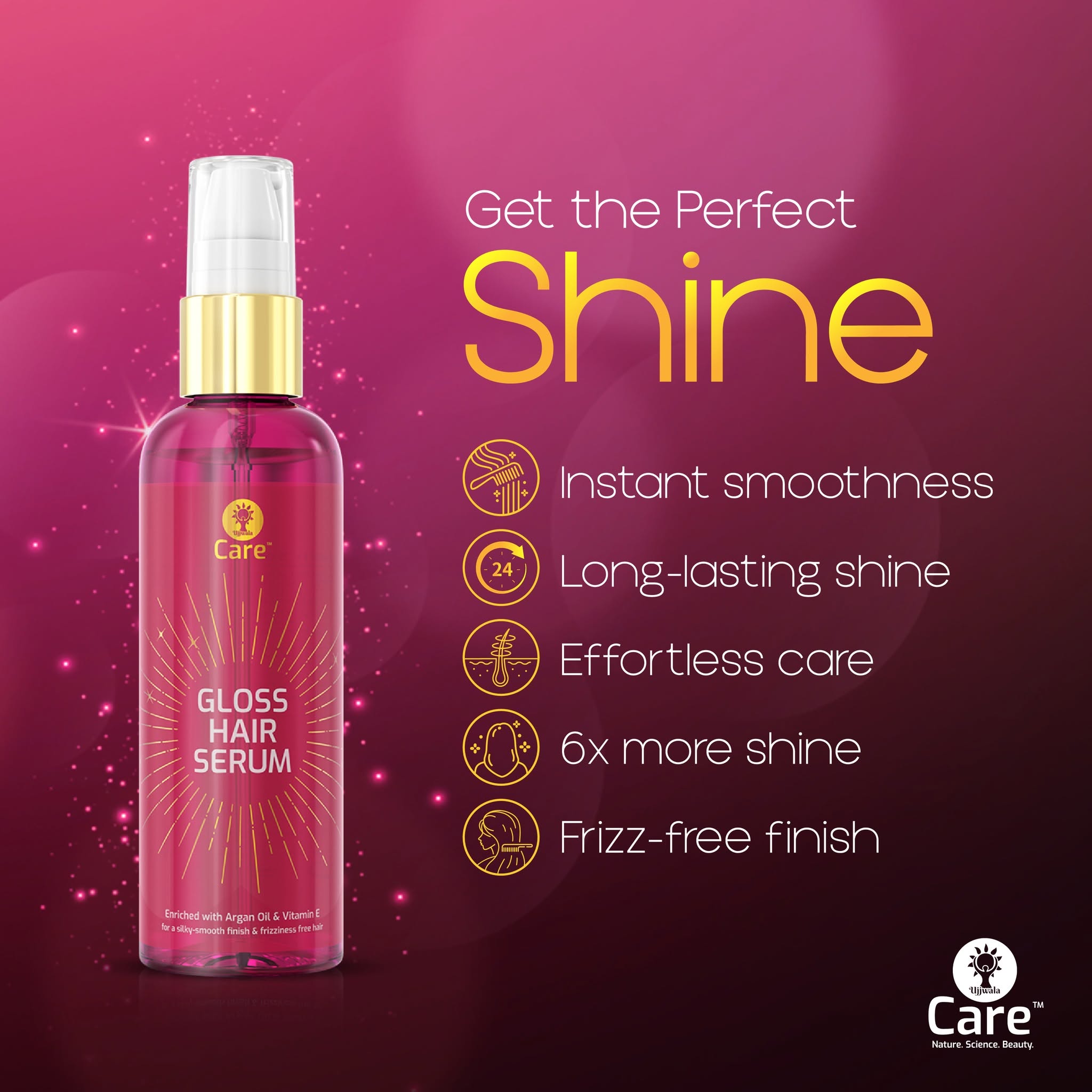 UCare Gloss Hair Serum 100 ml - Image 6